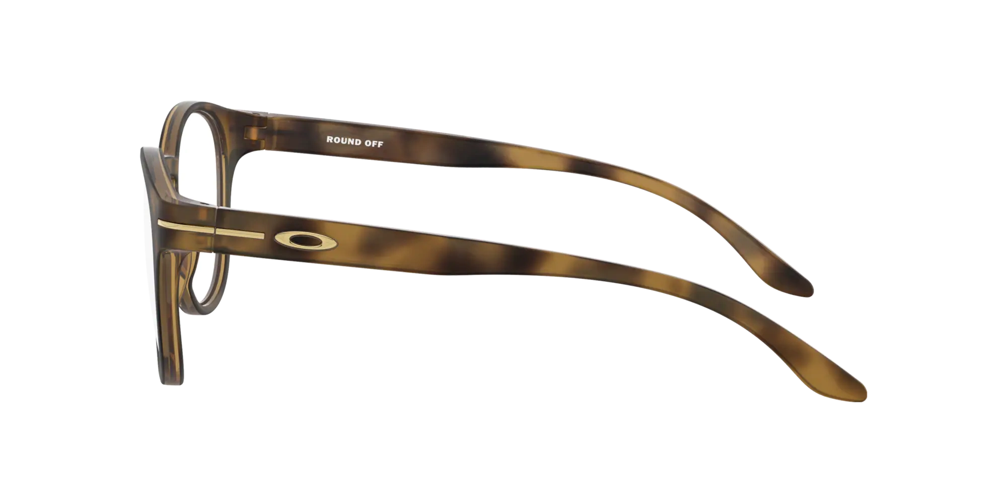 Oakley Okulary korekcyjne Dziecięce ROUND OFF Satin Brown Tortoise OY8017-02