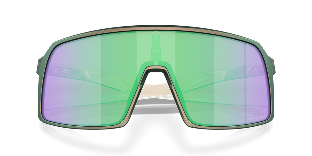 Oakley Okulary przeciwsłoneczne SUTRO Matte Silver Green/Prizm Road Jade OO9406-A2