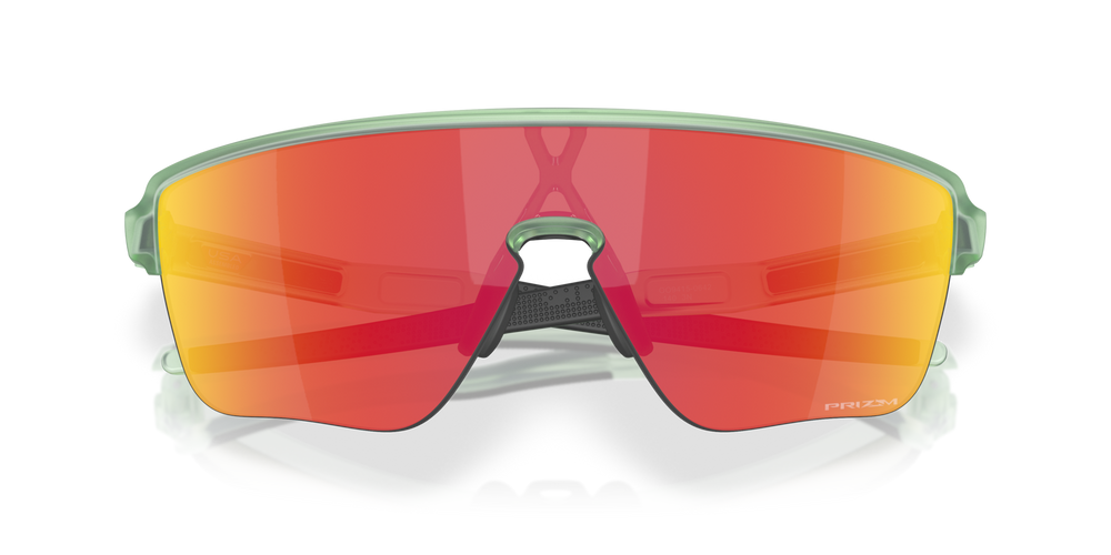 Oakley Okulary przeciwsłoneczne CORRIDOR SQ Matte Transparent Jade / Prizm Ruby OO9415-06