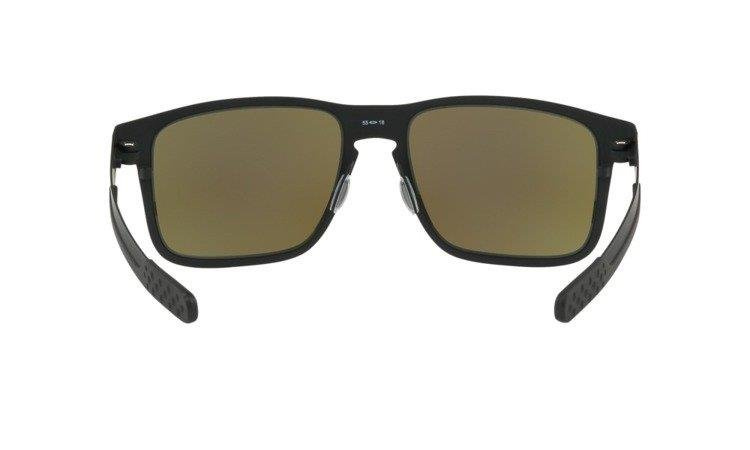 Oakley Okulary przeciwsłoneczne HOLBROOK METAL Matte Black/Prizm Sapphire OO4123-10