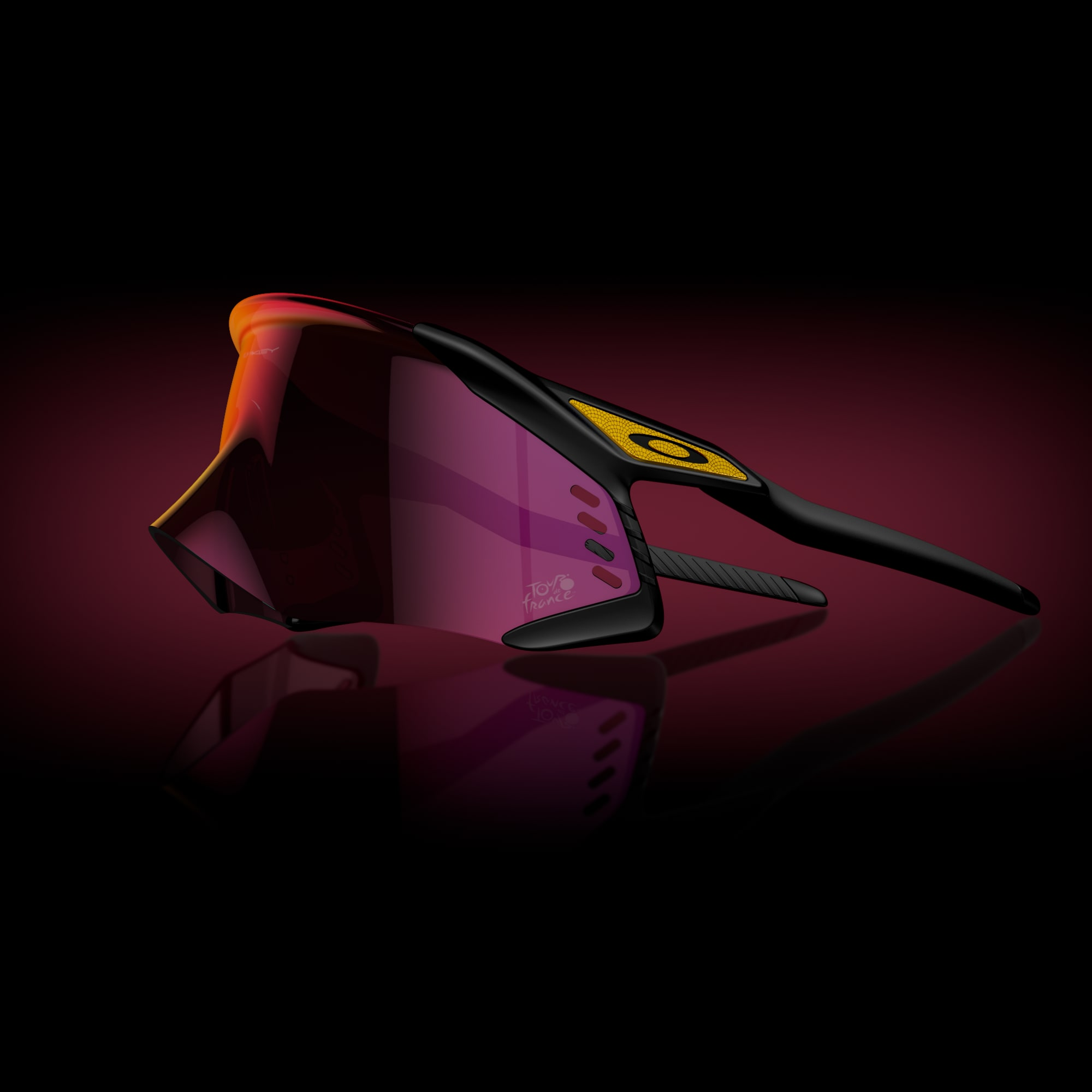 Oakley VELO KATO Tour De France™ Matte Black / Prizm Road OO9501-08