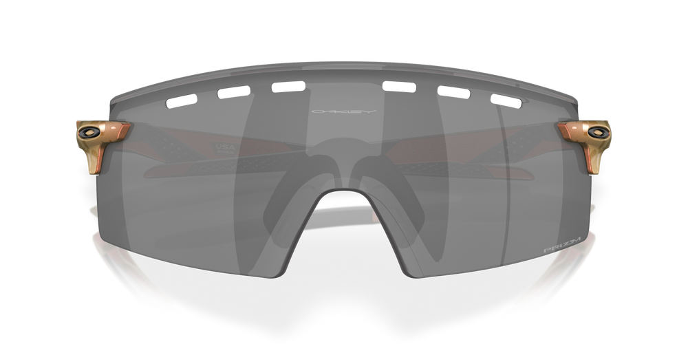 Oakley Okulary przeciwsłoneczne ENCODER STRIKE VENTED Community Collection Matte Red/Gold Colorshift/Prizm Black OO9235-12