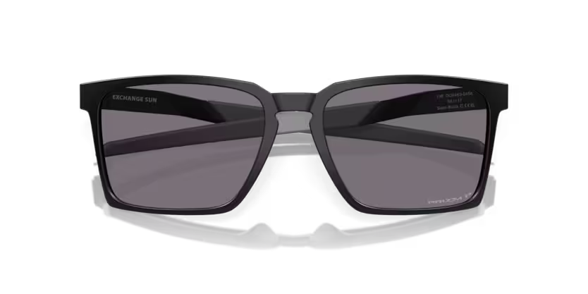 Oakley Okulary przeciwsłoneczne EXCHANGE SUN Satin Black / Prizm Grey Polarized OO9483-04