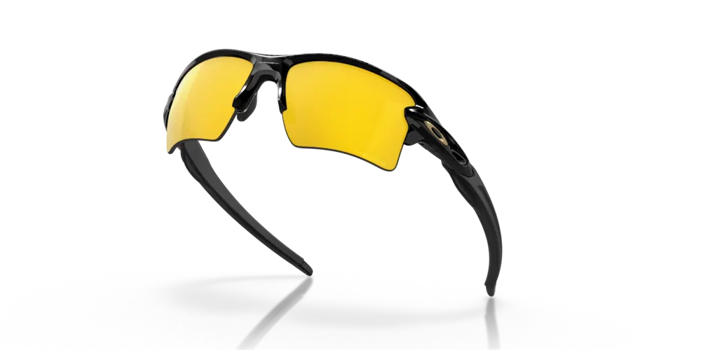 Oakley Sunglasses FLAK 2.0 XL Polished Black/Prizm 24k Polarized OO9188-95