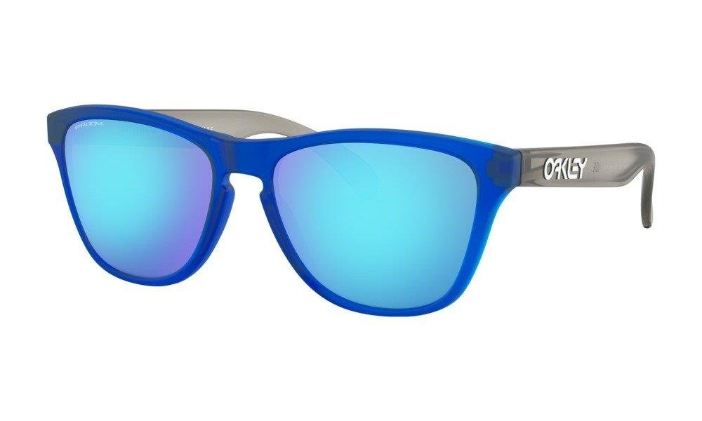 Oakley Okulary przeciwsłoneczne Dziecięce FROGSKINS XS Matte Translucent Sapphire/Prizm Sapphire OJ9006-11