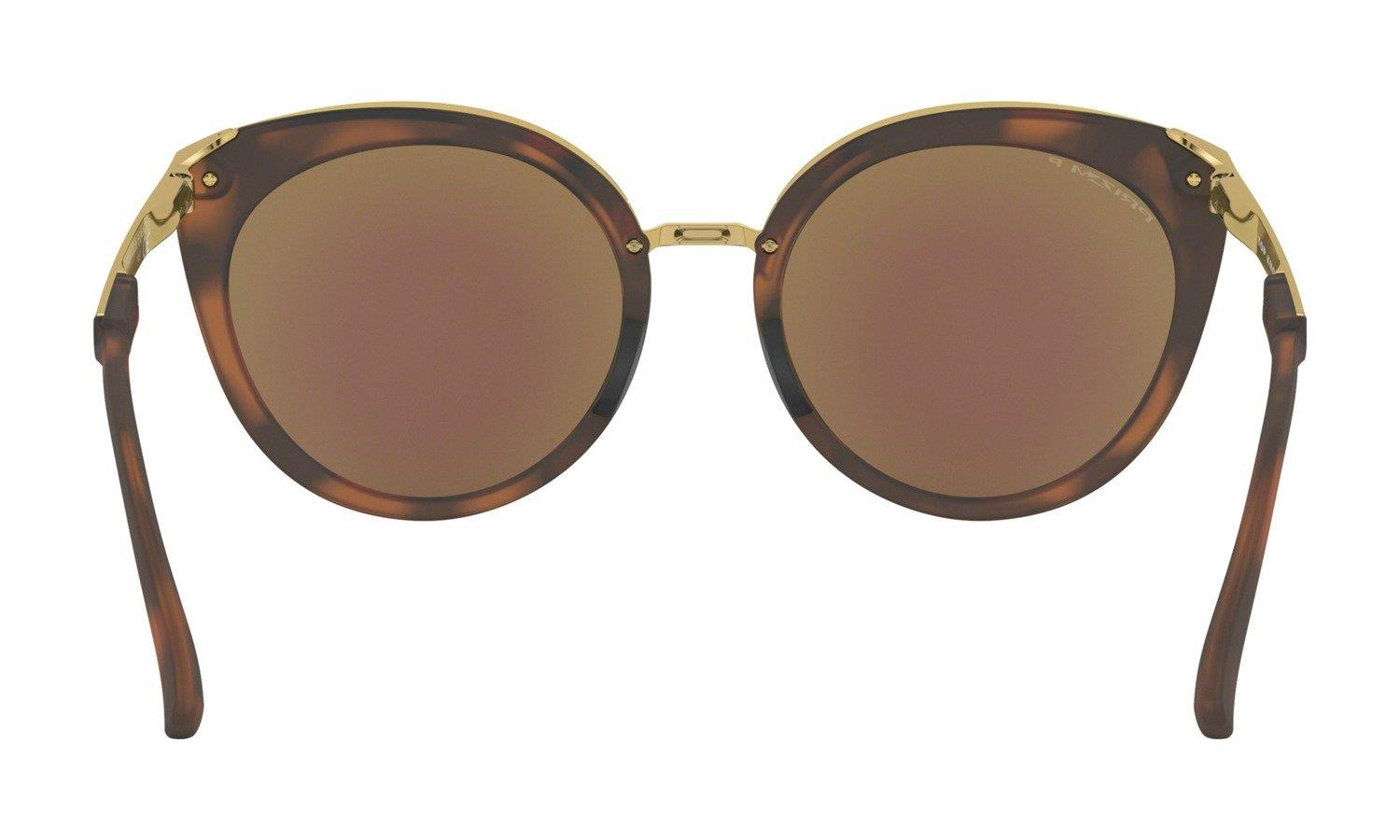 Oakley Okulary przeciwsłoneczne TOP KNOT Matte Brown Tortoise/Prizm Sapphire Polarized OO9434-06