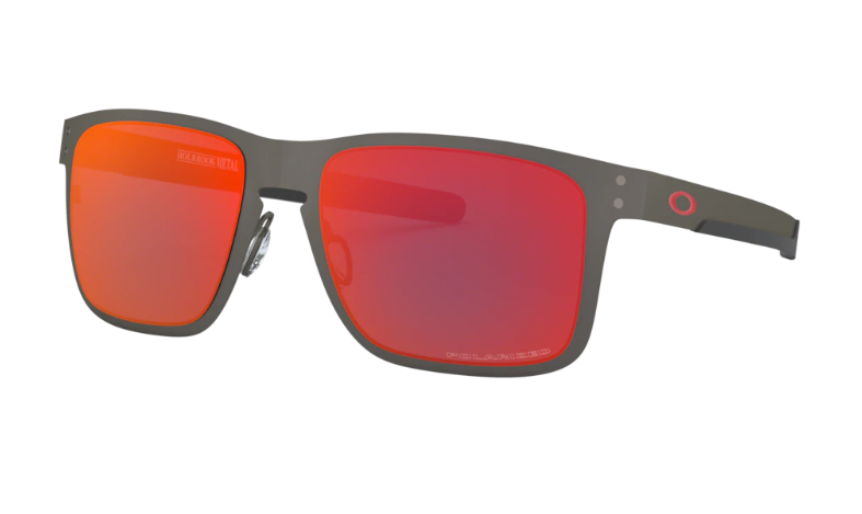 Oakley Okulary Przeciwsłoneczne HOLBROOK™ METAL Matte Gunmetal/Torch Iridium Polarized OO4123-05
