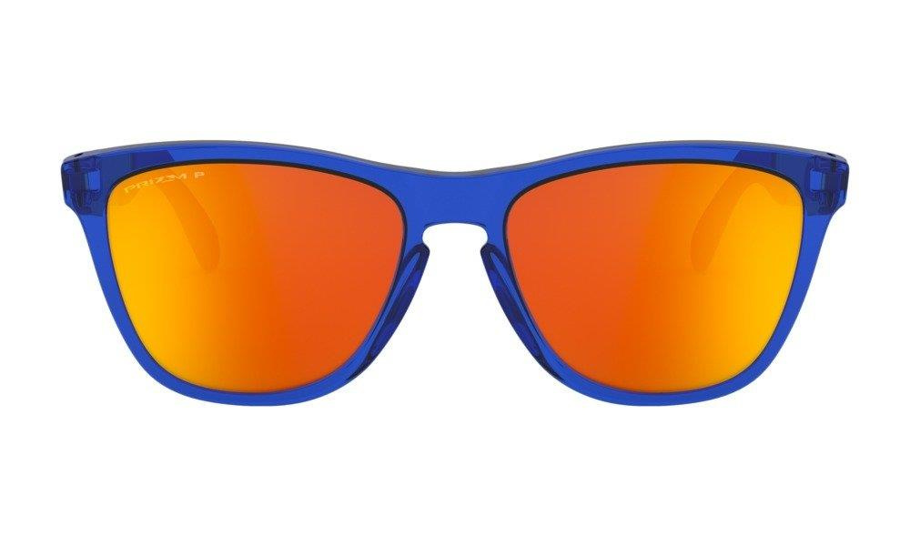 Oakley Okulary przeciwsłoneczne FROGSKINS MIX Crystal Blue/Prizm Ruby Polarized OO9428-13