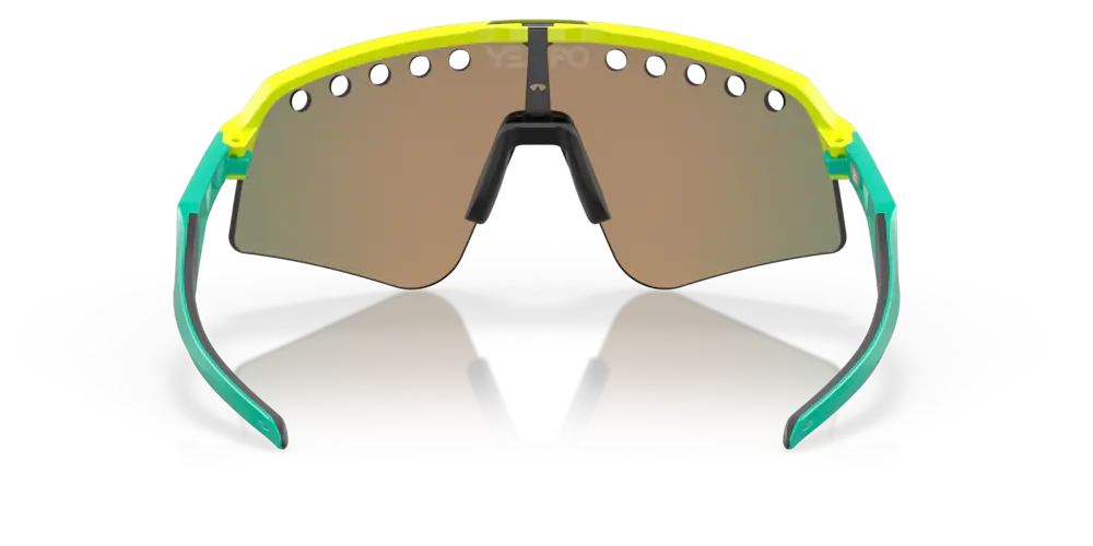 Oakley Okulary przeciwsłoneczne SUTRO Lite Sweep Vented Tennis Ball Yellow, Prizm Ruby OO9465-06