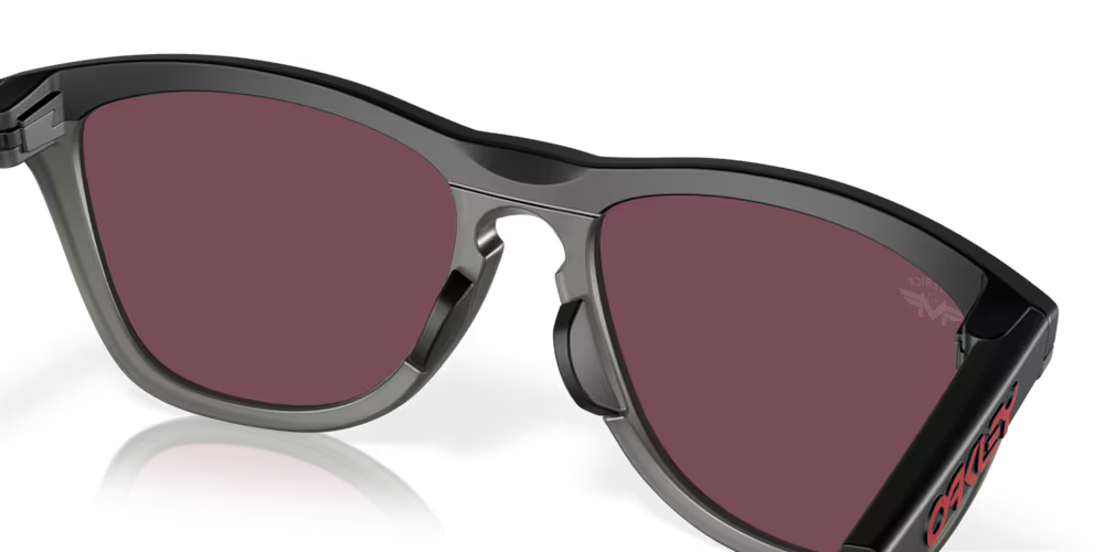 Oakley Okulary przeciwsłoneczne FROGSKINS RANGE Matte Black/Matte Grey Smoke / Prizm Road OO9284-13