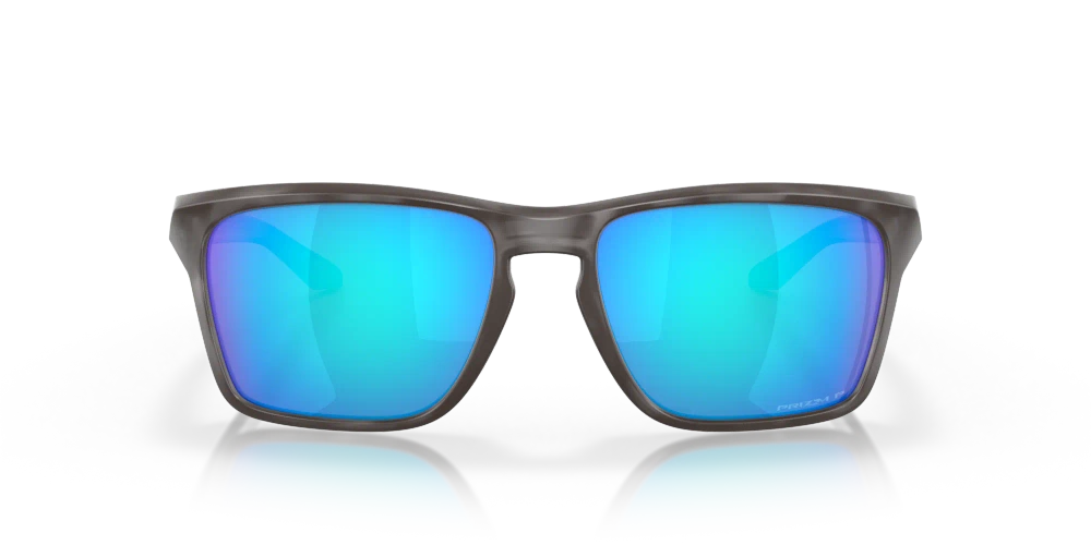 Oakley Sunglasses SYLAS OO9448-28 Matte Black Tortoise, Prizm Sapphire Polarized