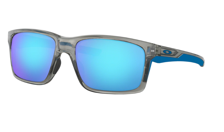 Oakley Sunglasses MAINLINK Grey Ink/Sapphire Iridium OO9264-03