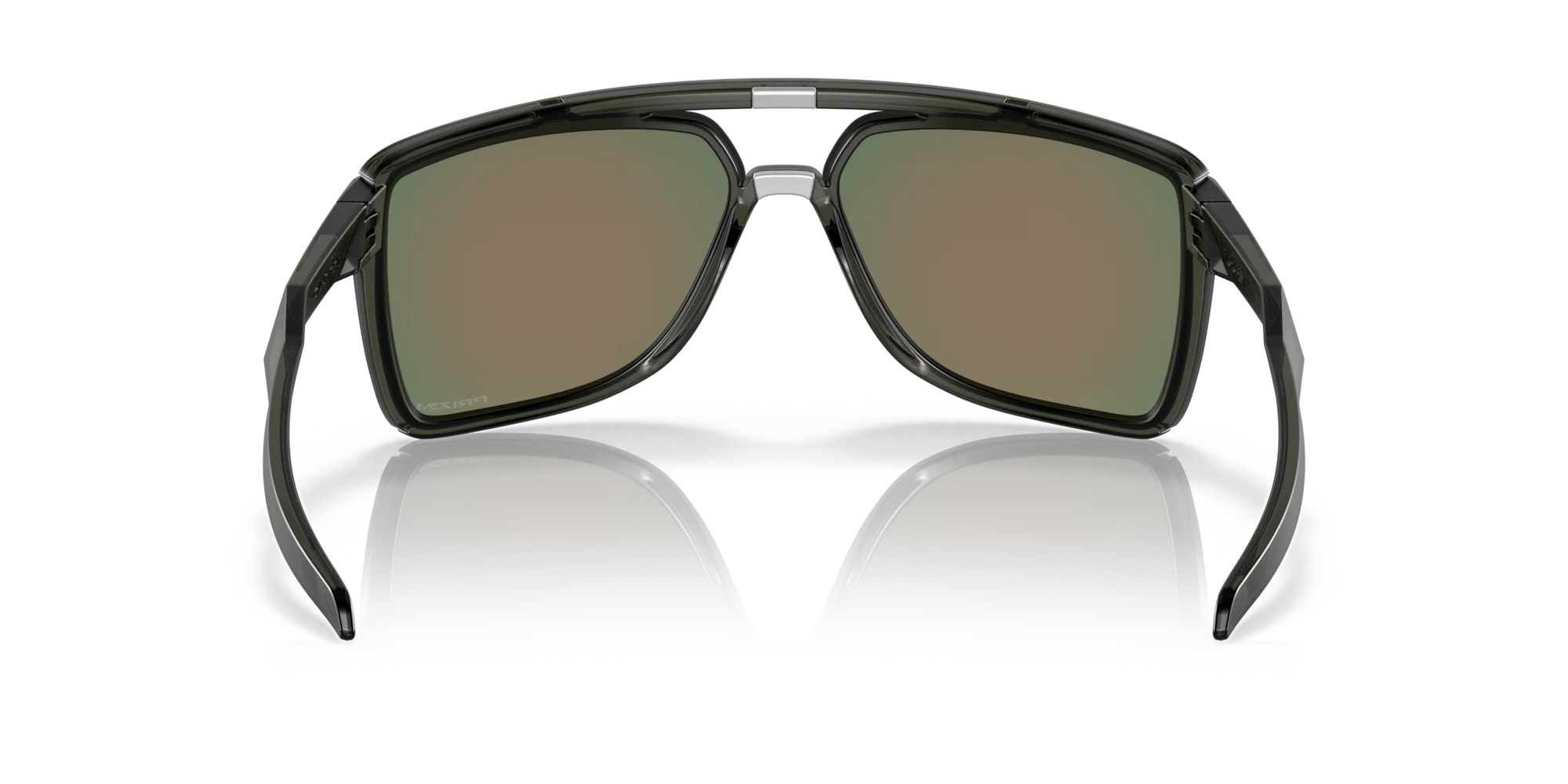 Oakley Okulary przeciwsłoneczne Castel Matte Grey Smoke, Prizm Ruby OO9147-05