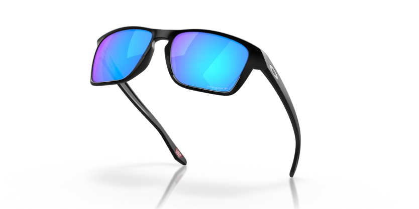 Oakley Okulary przeciwsłoneczne SYLAS Matte Black/Prizm Sapphire Polarized OO9448-34
