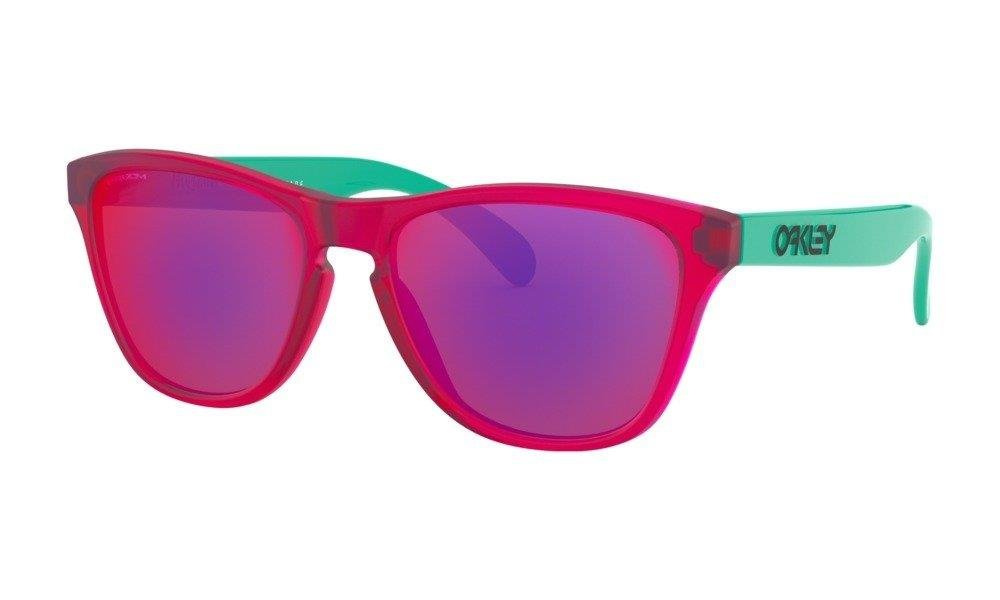 Oakley Sunglasses FROGSKINS XS Matte Translucent Crystal Pink/Prizm Road OJ9006-09