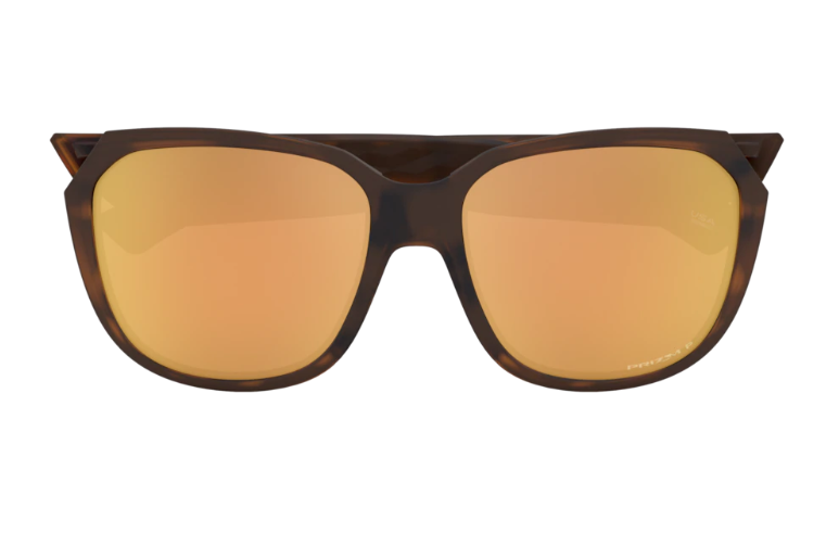Oakley Okulary przeciwsłoneczne REV UP Matte Brown Tortoise/Prizm Rose Gold Polarized OO9432-10
