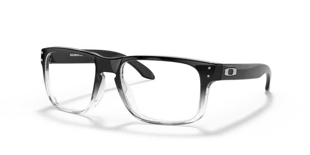 OAKLEY Okulary korekcyjne HOLBROOK RX Polished Black Clear Fade/Clear OX8156-06
