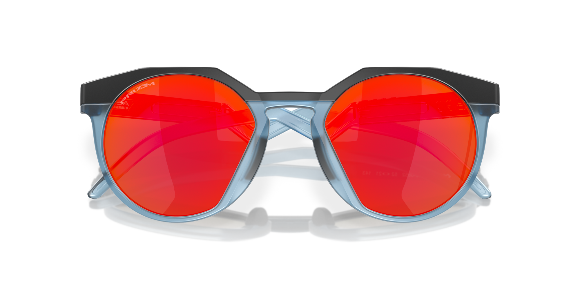 Oakley Sunglasses HSTN Community Collection Matte Black/Prizm Ruby OO9242-08