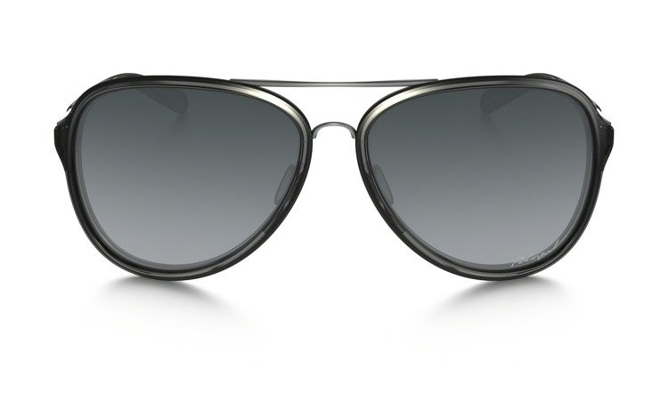 OAKLEY Sunglasses KICKBACK Black Ice Onyx / Gray Gradient Polarized OO4102-13