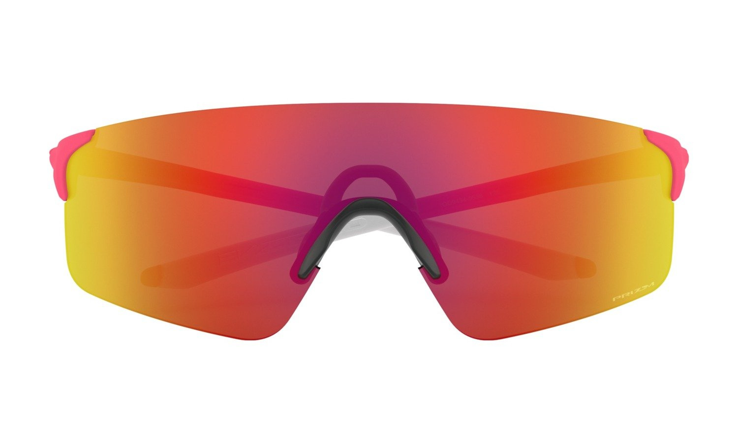 Oakley Okulary przeciwsłoneczne EVZERO BLADES Matte Neon Pink/Prizm Ruby OO9454-05