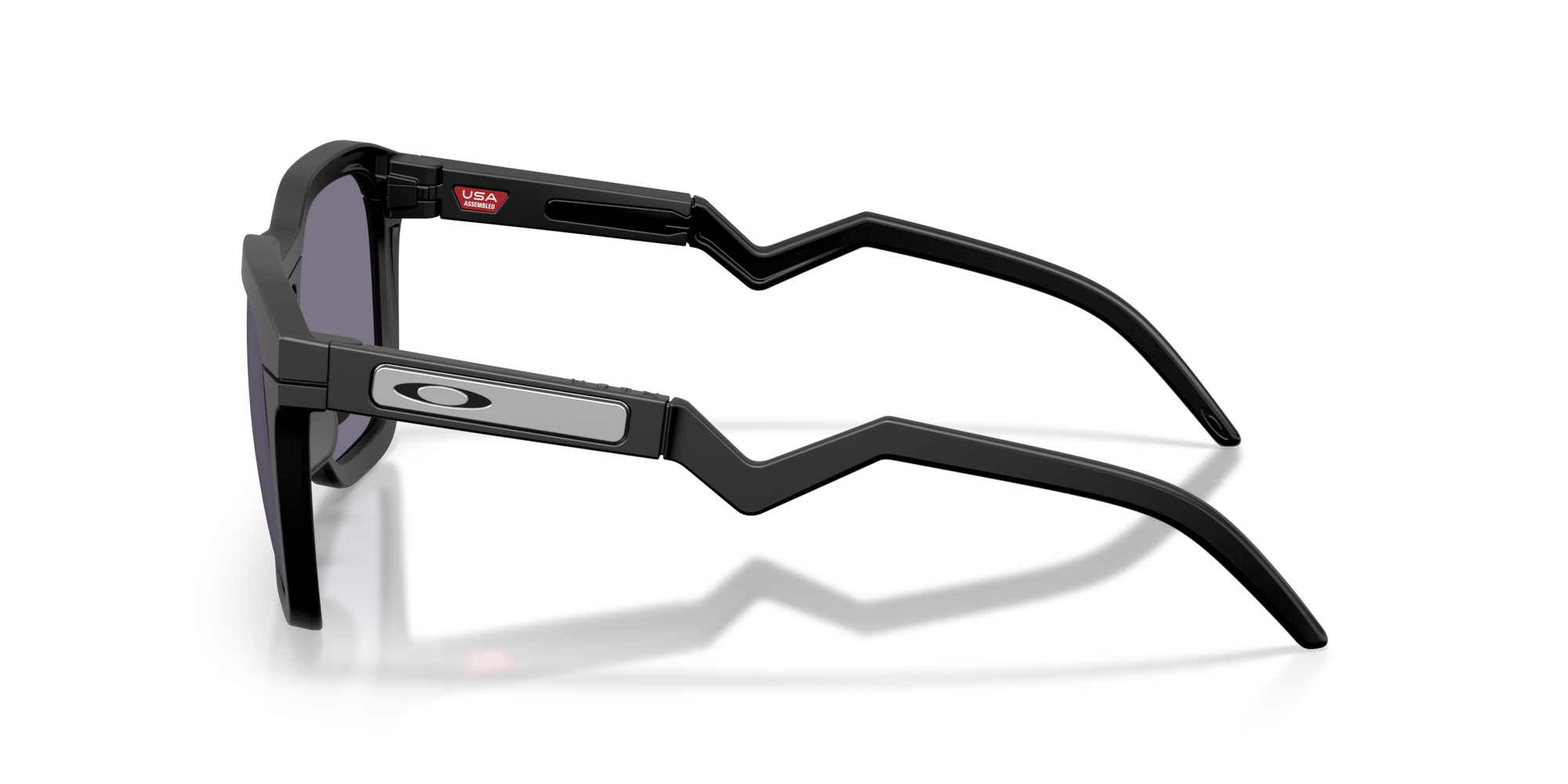 Oakley Okulary przeciwsłoneczne HSTN SQ Matte Black / Prizm Grey OO9533-01