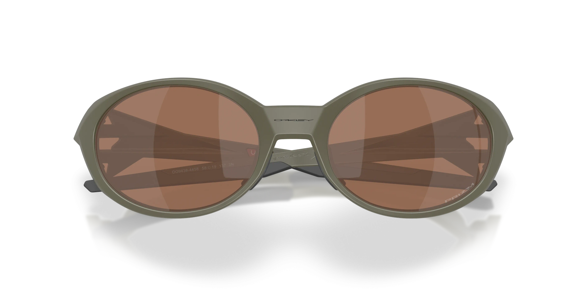 Oakley Okulary przeciwsłoneczne EYEJACKET REDUX Matte Moss/Prizm Tungsten OO9438-44