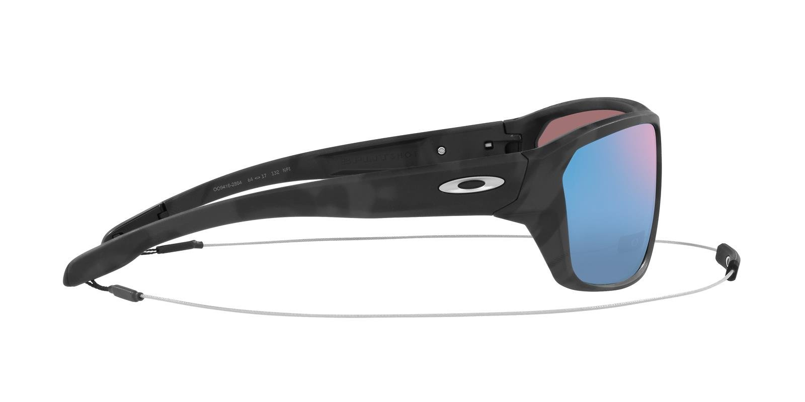 Oakley Okulary przeciwsłoneczne SPLIT SHOT Prizm Deep Water Polarized/Matte Black Camo OO9416-28