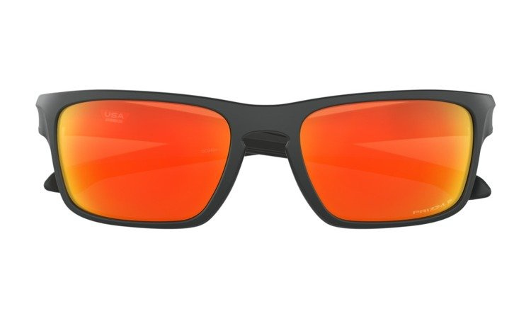 Oakley Okulary przeciwsłoneczne SLIVER STEALTH Matte Black/Prizm Ruby Polarized OO9408-06