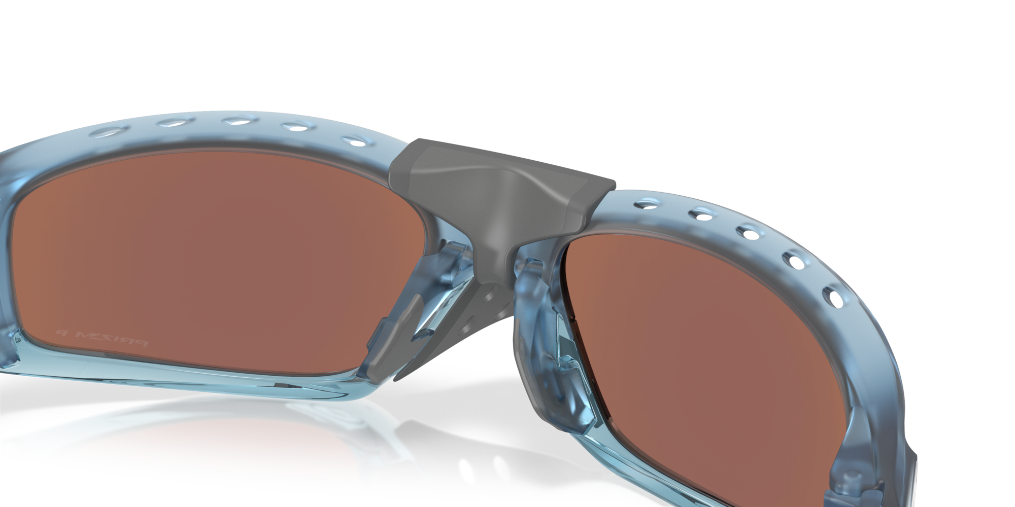 Oakley Okulary przeciwsłoneczne PLANTARIS SQ Matte Trans Stonewash / Prizm Deep Water Polarized OO9529-08