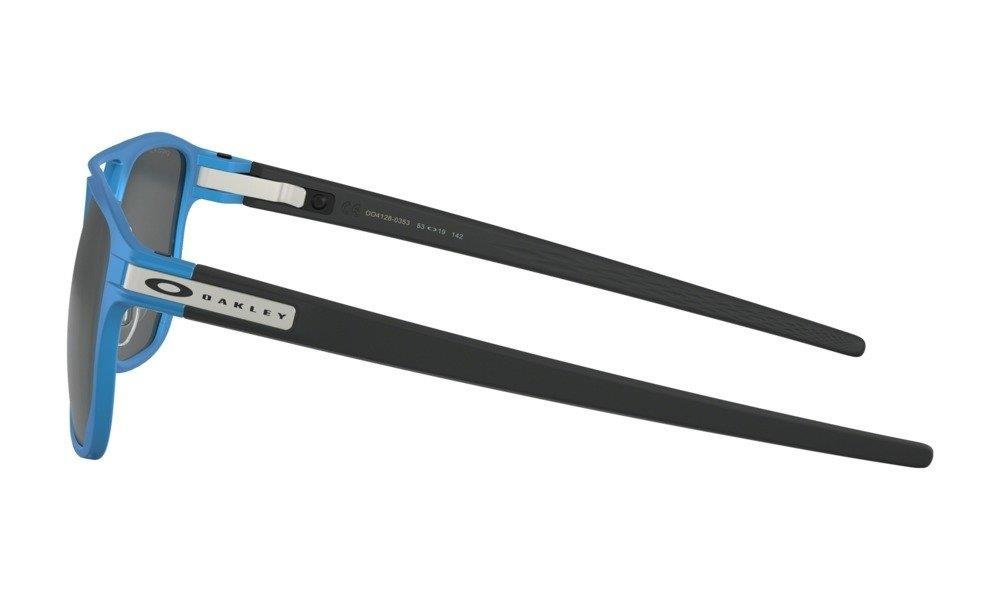 Oakley Okulary przeciwsłoneczne LATCH ALPHA Matte Sapphire Blue/Prizm Black OO4128-03