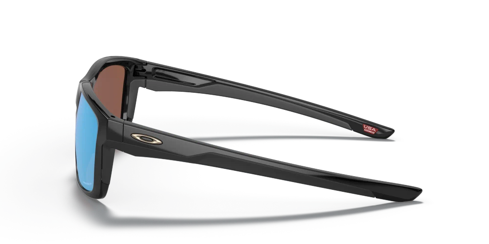 Oakley Okulary przeciwsłoneczne MAINLINK XL Polished Black/Prizm Deep H2O Polarized OO9264-47