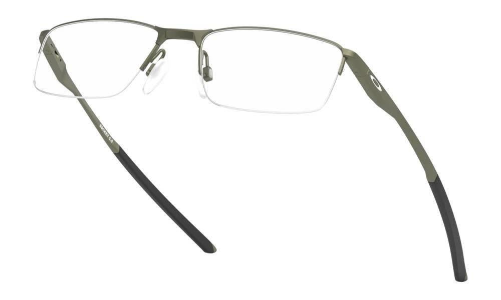 OAKLEY Optical Frame SOCKET 5.5 Satin Olive/Clear OX3218-10