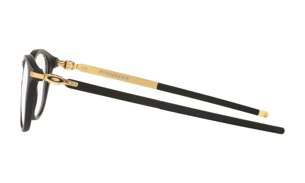 Oakley Optical Frame PITCHMAN R Satin Black/Gold OX8105-19