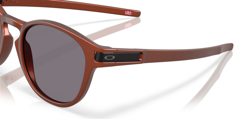 Oakley Okulary przeciwsłoneczne LATCH Fire orange / Prizm grey polarized OO9265-73