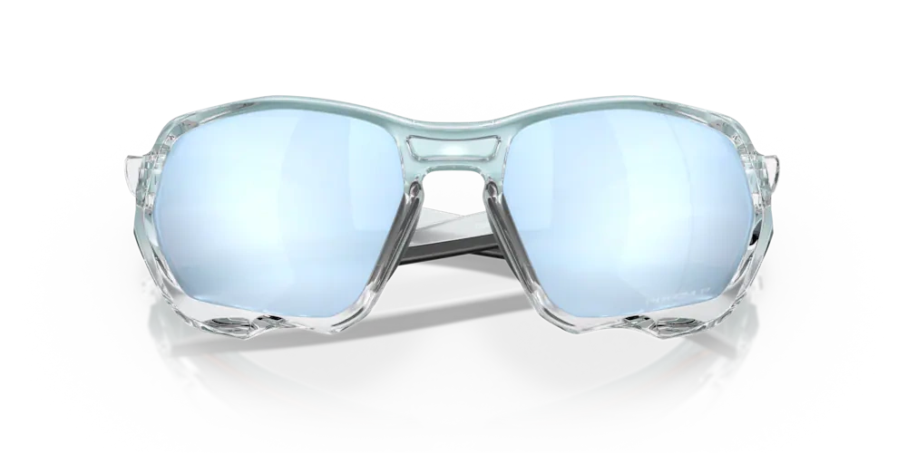 Oakley Okulary przeciwsłoneczne PLAZMA Sanctuary Collection Blue Ice, Prizm Deep Water Polarized OO9019-15