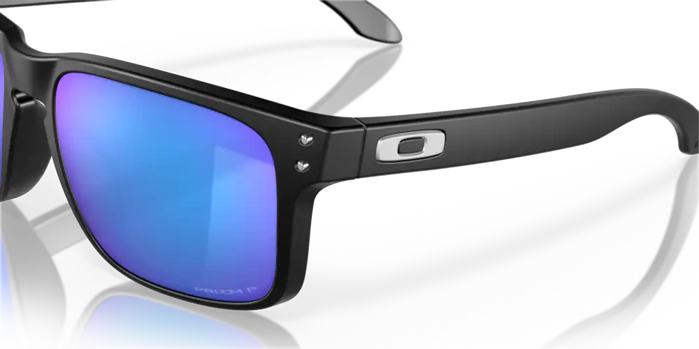 Oakley Sunglasses HOLBROOK™ Matte Black/Prizm Sapphire Polarized OO9102-F0