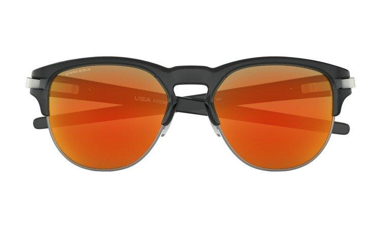 Oakley Okulary przeciwsłoneczne LATCH KEY Polished Black Ink/Prizm Ruby OO9394-04