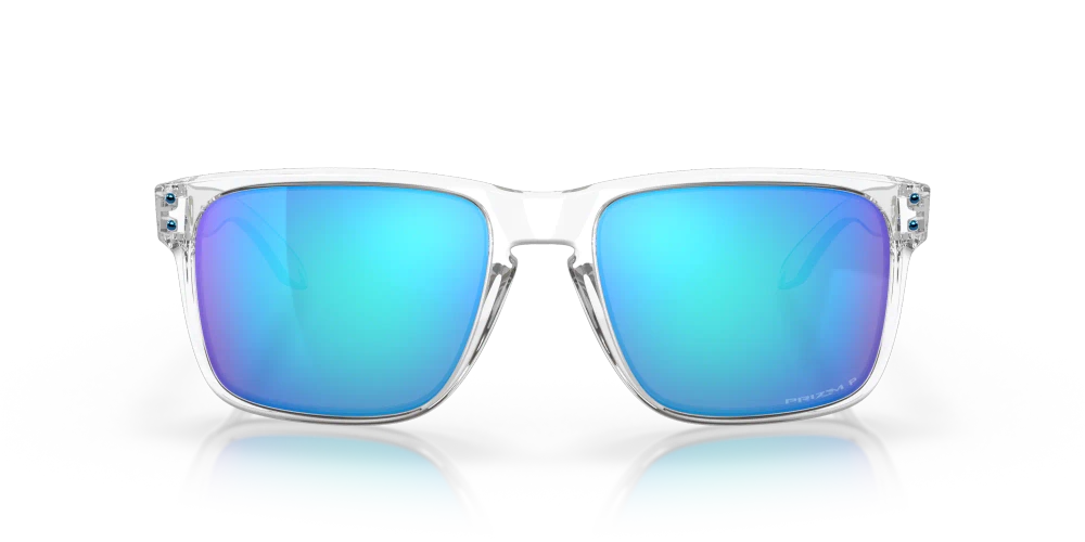 Oakley  Okulary przeciwsłoneczne HOLBROOK XL Polished Clear / Prizm Sapphire Polarized OO9417-07