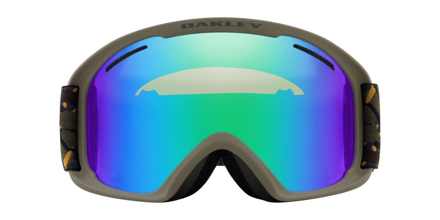 Oakley Goggles O Frame 2.0 XL Camo Vine Jungle / Jade Iridium & Persimmon OO7045-41