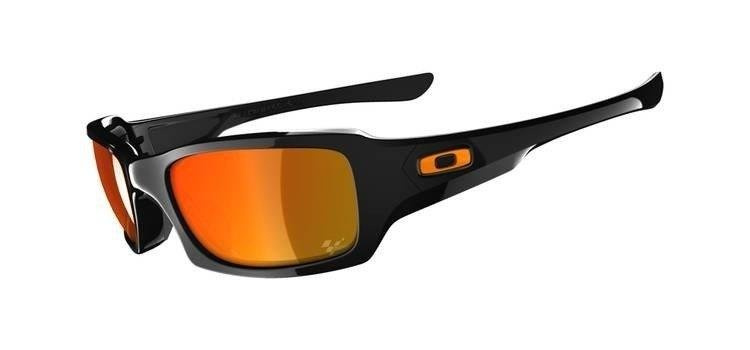Oakley Okulary FIVES SQUARED Moto GP Matte Black/Fire Iridium OO9238-01