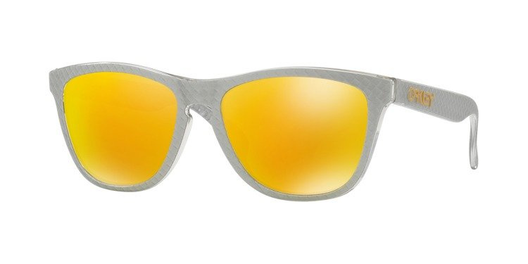 Oakley Okulary FROGSKINS Lt Reflect Woven/Fire Iridium OO9013-C1