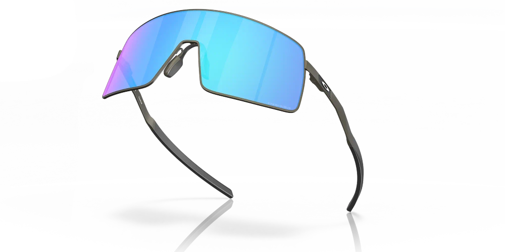 Oakley Okulary przeciwsłoneczne SUTRO TI Satin Lead / Prizm Sapphire OO6013-04