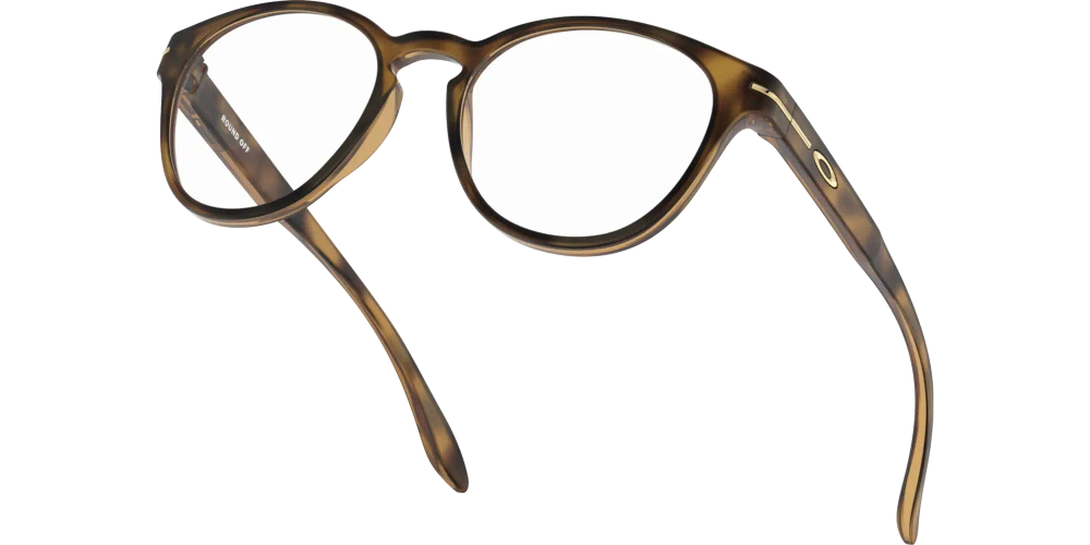 Oakley Okulary korekcyjne Dziecięce ROUND OFF Satin Brown Tortoise OY8017-02