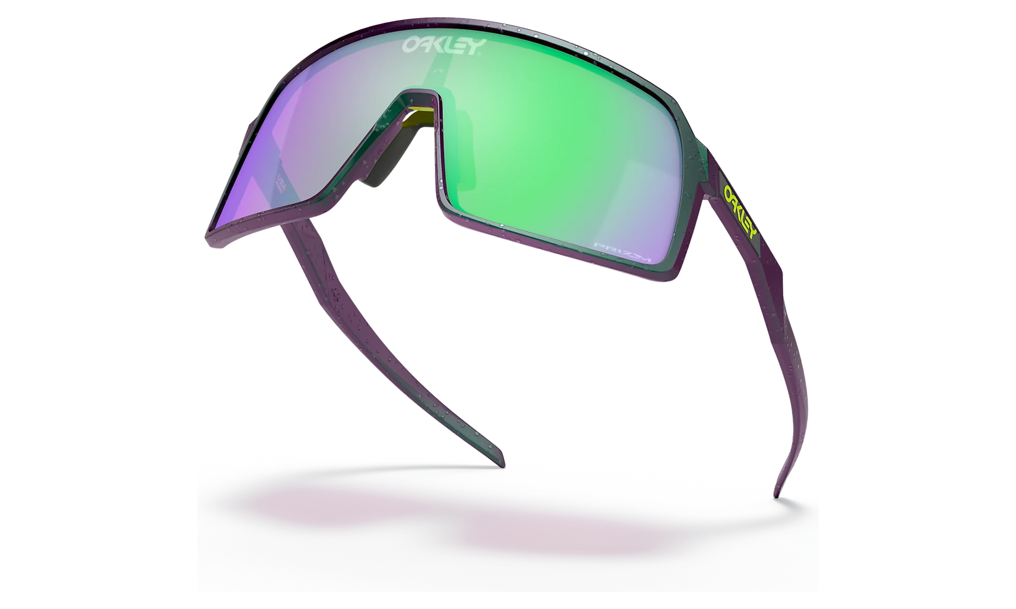 Oakley Okulary przeciwsłoneczne SUTRO Green Purple Splatter/Prizm Road Jade OO9406-59