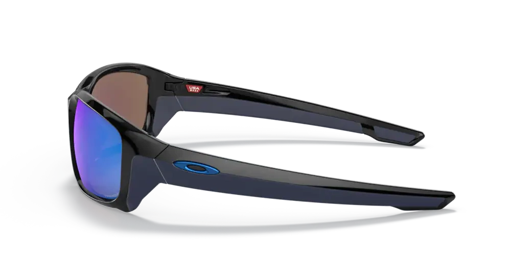 Oakley Sunglasses STRAIGHTLINK Polished Black/Prizm Sapphire OO9331-27