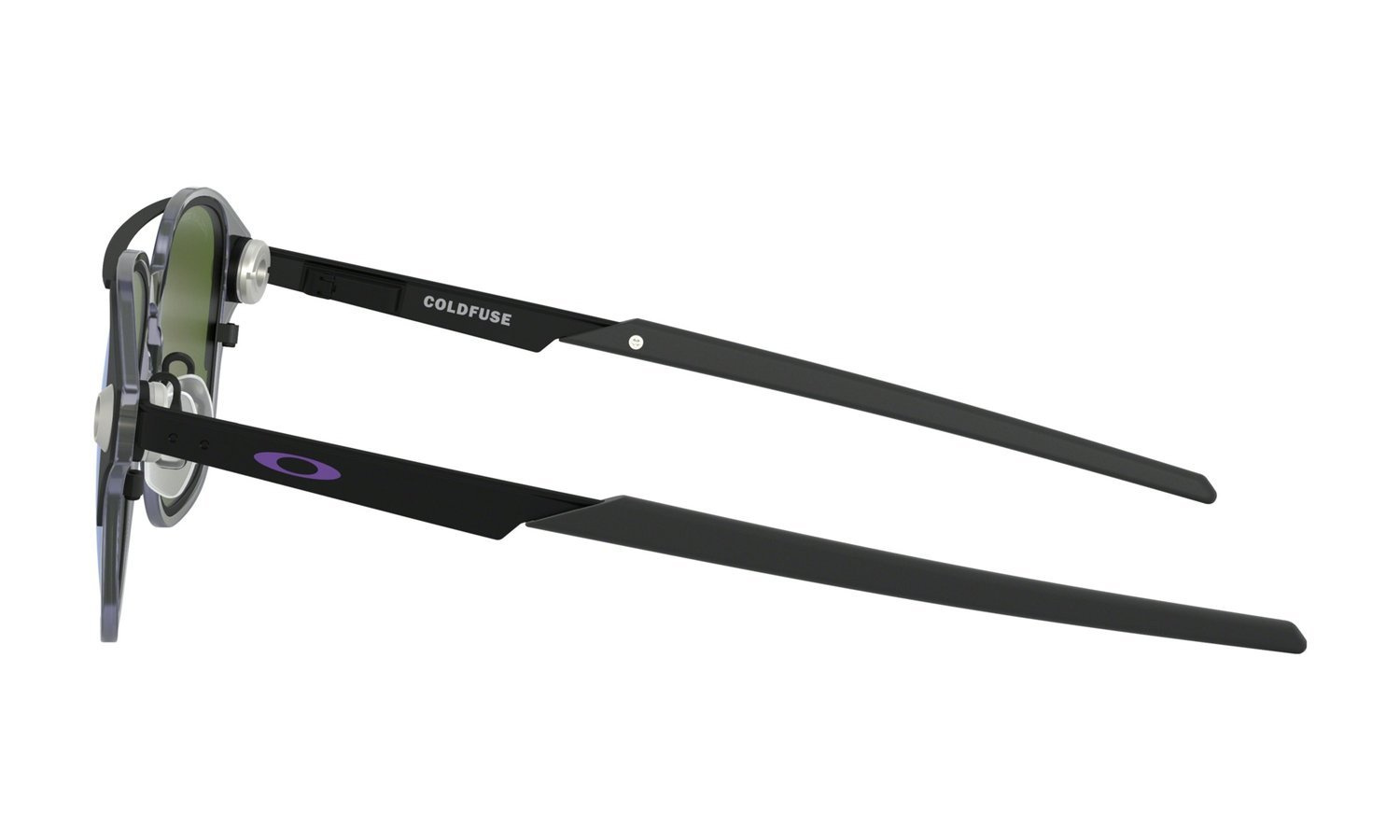 Oakley Sunglasses COLDFUSE Matte Black/Violet Iridium Polarized OO6042-06