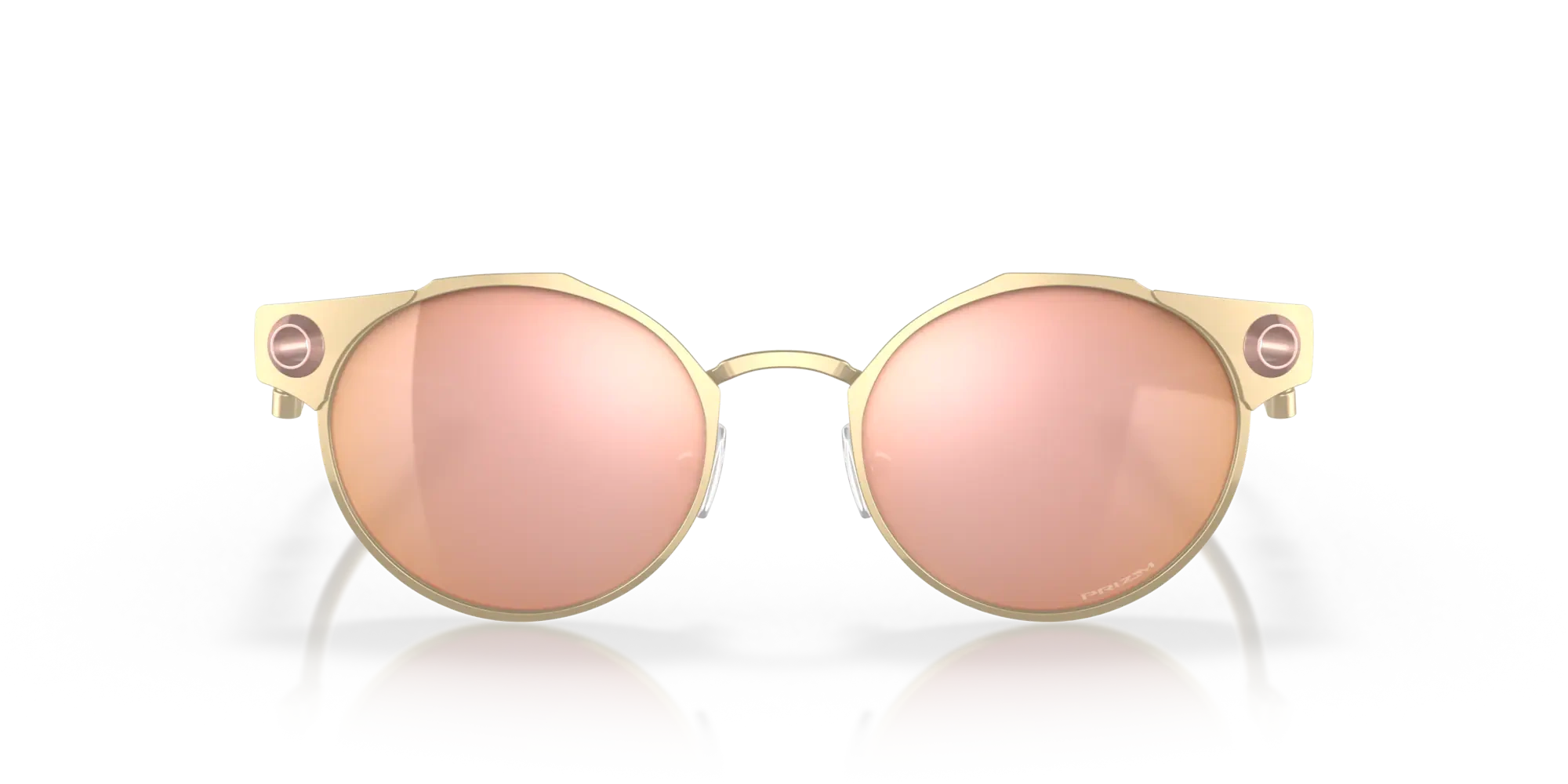 Oakley Sunglasses DEADBOLT Satin Light Gold/Prizm Rose Gold OO6046-06