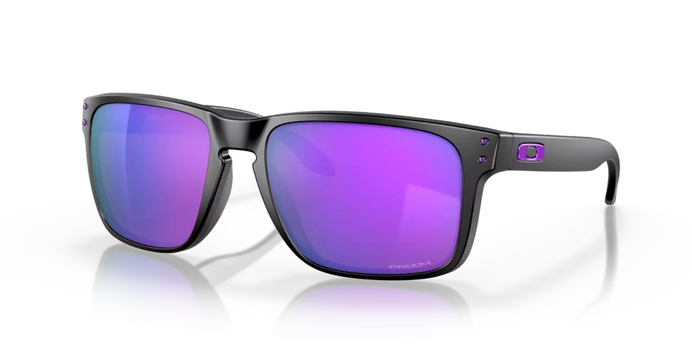 Oakley Sunglasses HOLBROOK XL Matte Black/Prizm Violet   OO9417-20