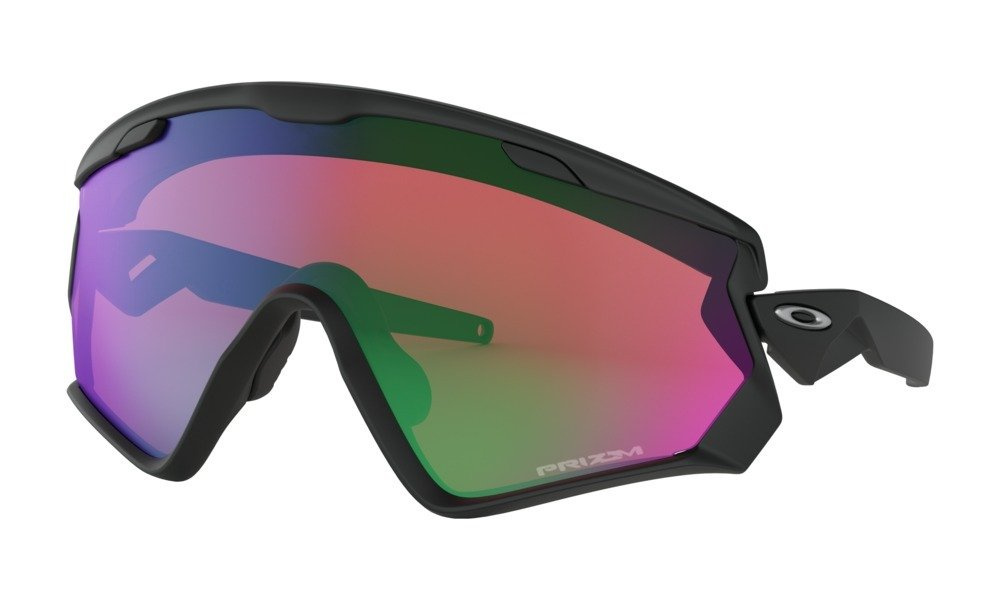 Oakley WIND JACKET® 2.0 Matte Black/Prizm Snow Jade Iridium OO9418-01