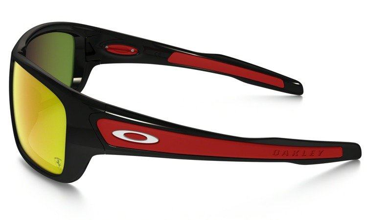 OAKLEY Sunglasses TURBINE Polished Black / Ruby Iridium 9263-39